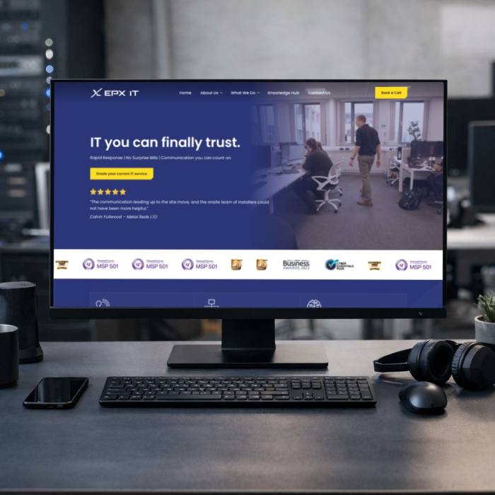 Website design studio